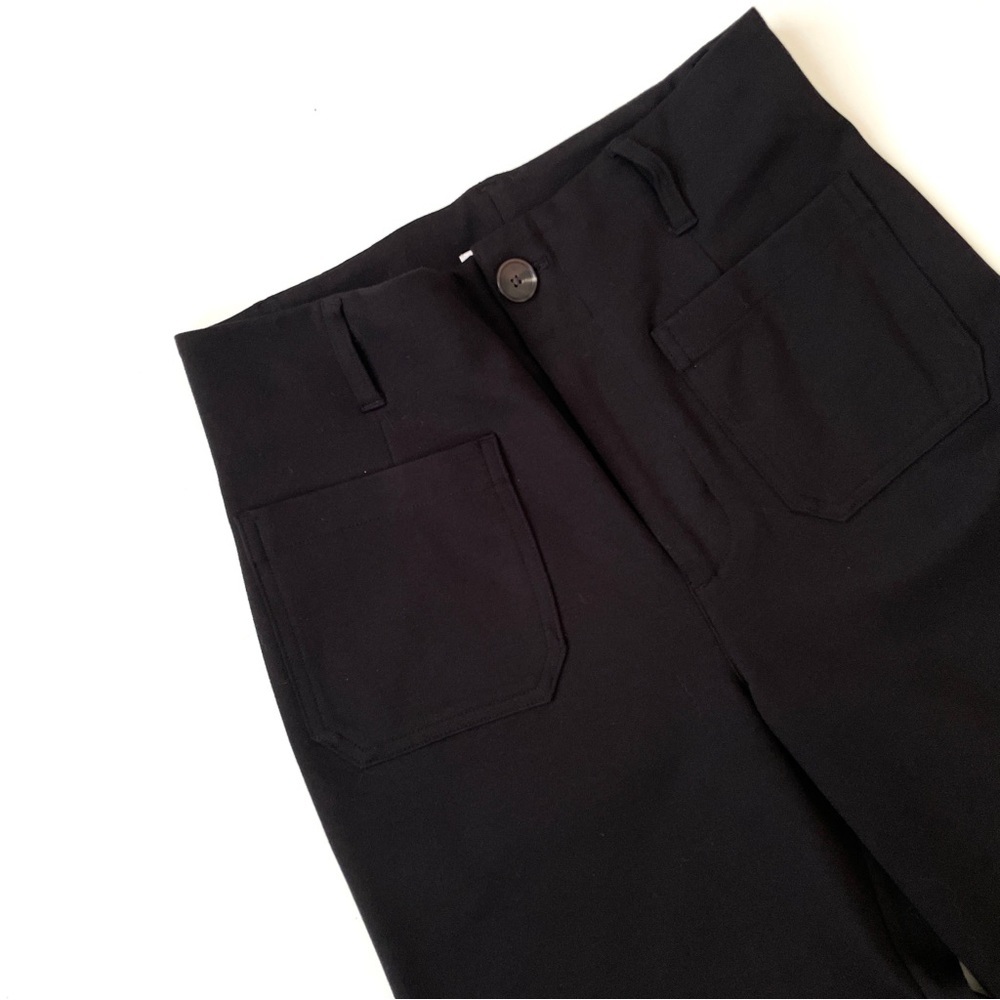 Women's LC Lauren Conrad Super High Rise Wildflower Wide Leg Crop Pants, Size 8 - Picture 6 of 11